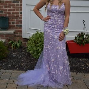 Amarra prom dress in lilac, size 0